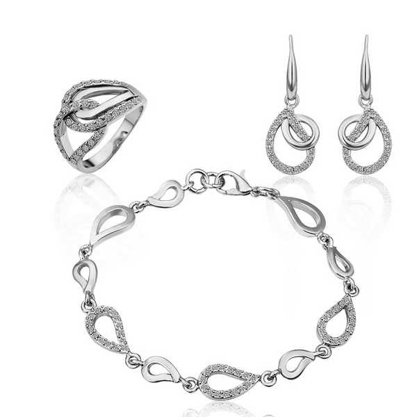 Beautiful Austrian Crystal jewelry sets Gift for her SMTPS3 8 ELY
