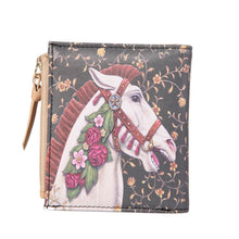 Cartoon Girls Magic Wallet Purses Cute Graffiti Printed Folded Short Leather Women Wallets Purse ELY