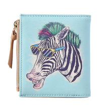 Cartoon Girls Magic Wallet Purses Cute Graffiti Printed Folded Short Leather Women Wallets Purse ELY