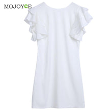 Casual Style Butterfly Sleeve Party Dresses Vestidos Women Dress Sexy Backless Dress vestido de festa ELY