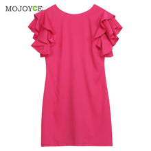 Casual Style Butterfly Sleeve Party Dresses Vestidos Women Dress Sexy Backless Dress vestido de festa ELY