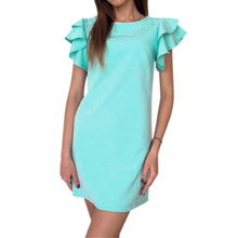 Casual Style Butterfly Sleeve Party Dresses Vestidos Women Dress Sexy Backless Dress vestido de festa ELY