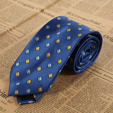 Classic Checks Blue JACQUARD WOVEN Silk Men's Tie Necktie Men's Clothes Accessary 1STL ELY