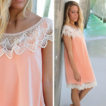 Club Sleeveless Lace Dresses Solid Color Stitching O-neck Halter Women Dress Blue Pink Chiffon Backless Dress 1STL ELY