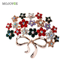 Crystal Rhinestone Enamel Brooch Pin Wedding Party Christmas Gift 1STL ELY