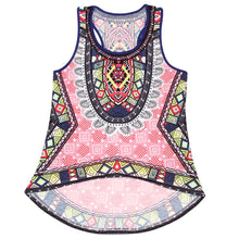 Blusas Femininas Women Tank Tops Boho Print Blouses Shirt Sleeveless Crop Tops Casual Women Tops1STL ELY