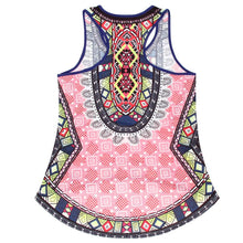 Blusas Femininas Women Tank Tops Boho Print Blouses Shirt Sleeveless Crop Tops Casual Women Tops1STL ELY