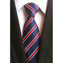 Classic Striped TieJacquard Woven Men's Silk Suits Tiesi ELY