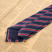 Classic Striped TieJacquard Woven Men's Silk Suits Tiesi ELY