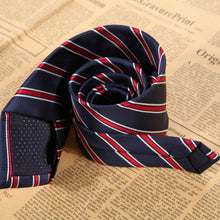 Classic Striped TieJacquard Woven Men's Silk Suits Tiesi ELY