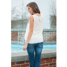 Digital Printing Sleeveless Chiffon Vest O Neck Top Camisole T-shirt Women Tops1STL ELY