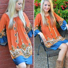 Elegant Print Dress Casual Loose Print Women Dress Vestidos Vintage Boho Dress Vestido de Festa Plus Size ELY