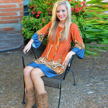 Elegant Print Dress Casual Loose Print Women Dress Vestidos Vintage Boho Dress Vestido de Festa Plus Size ELY