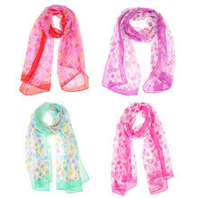 Girls Women Long Soft Lady Shawl Silk Chiffon Scarf Warm Warmer Women Apparent Accessary 1STL ELY