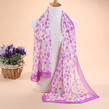 Girls Women Long Soft Lady Shawl Silk Chiffon Scarf Warm Warmer Women Apparent Accessary 1STL ELY