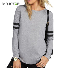 Boohoo T Shirts Tops Long Sleeve Shona Baseba Women Tops Tee Shirt Blusa ELY