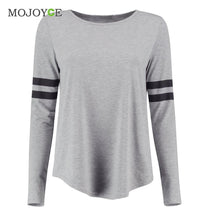 Boohoo T Shirts Tops Long Sleeve Shona Baseba Women Tops Tee Shirt Blusa ELY