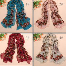 Key to Restoring Ancient Ways ms Printed 30D Chiffon Scarf Long Warm Warmer Women Apparent Accessary 1STL ELY