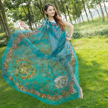 Key to Restoring Ancient Ways ms Printed 30D Chiffon Scarf Long Warm Warmer Women Apparent Accessary 1STL ELY