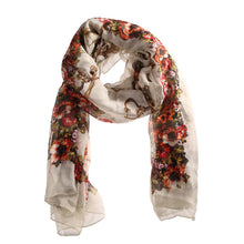 Key to Restoring Ancient Ways ms Printed 30D Chiffon Scarf Long Warm Warmer Women Apparent Accessary 1STL ELY