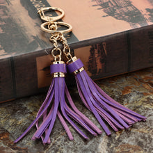 Leather Tassels Luxury Car Keychain Bag Pendant Ornament 1STL ELY