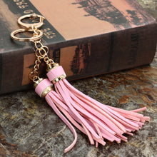 Leather Tassels Luxury Car Keychain Bag Pendant Ornament 1STL ELY