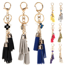 Leather Tassels Luxury Car Keychain Bag Pendant Ornaments 1STL ELY