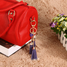 Leather Tassels Luxury Car Keychain Bag Pendant Ornaments 1STL ELY