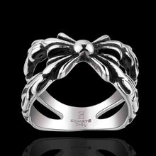 Men jewelry mens Stainless Steel Ringblack cool bow Finger Rings MAYAR 4 ELY