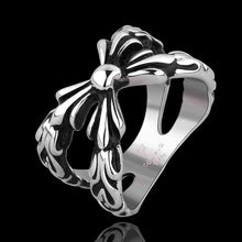 Men jewelry mens Stainless Steel Ringblack cool bow Finger Rings MAYAR 4 ELY