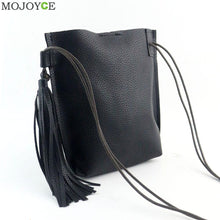 PU Barrel Bag Tassel Crossbody Bag Dinner Party Clutch Women Leather Handbags Famous Design Shoulder Crossbody Bags ELY
