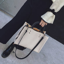 PU Hit Color Shoulder Crossbody Bag Women Leather Handbag Tote Women Bag Bolsas Feminina Women Messenger Bags ELY