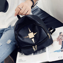 PU Leather Ladies Multifunction Mini Backpack Shoulder Bag School Bags for Teenage Girls Rucksacks mochila feminina ELY