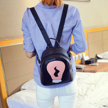 Printing Backpacks Mochilas Cartoon School Bags for Teenagers PU Leather Backpack Women Mochila Feminina 1STL ELY