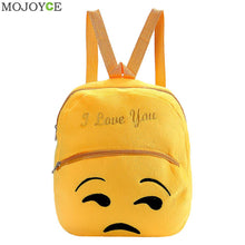 Smile Emoji Face School Bag Children Emoji Backpack Expression Mochila Escolar Women Backpacks 3D Printing Bags ELY