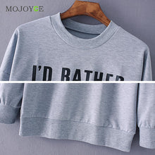Sweatshirt Women Hoodies Funny Cozy Pullover Letter Print Sweatshirt Long Sleeve Hoodie Suit Women ELY