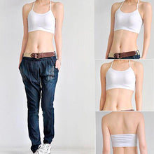 White Girl Women's Boob Halter Tube Crop Top Vest Bra Bandeau Camis Women Tops 1STL ELY