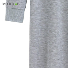 Women Elbow Patch Shift Color Block Top T-Shirt Gray Long Tee T shirt Women Crop Top Blusa Tops Camisas Femininas ELY