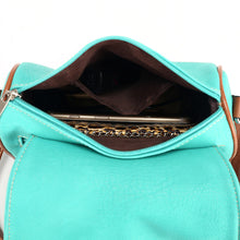 Women Solid PU Leather Handbag Shoulder Bags Lady Messenger Bag Candy Crossbody Bags Flower Decoor 1STL ELY