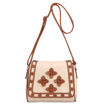 Women Solid PU Leather Handbag Shoulder Bags Lady Messenger Bag Candy Crossbody Bags Flower Decoor 1STL ELY