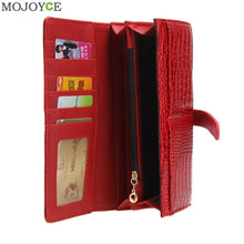 Women Wallets PU Leather Long Wallets Card Coin Purse Brand Capacity Clutch Card Holder Pouch Wallets ELY