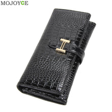 Women Wallets PU Leather Long Wallets Card Coin Purse Brand Capacity Clutch Card Holder Pouch Wallets ELY