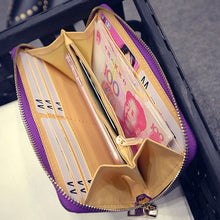 Women's Wallets Nylon Zipper Wallet Ladies Long Design Purse 3 Color Clutch Wallets Coin Purse Card ID Holder ELY