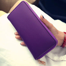 Women's Wallets Nylon Zipper Wallet Ladies Long Design Purse 3 Color Clutch Wallets Coin Purse Card ID Holder ELY