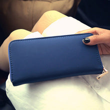 Women's Wallets Nylon Zipper Wallet Ladies Long Design Purse 3 Color Clutch Wallets Coin Purse Card ID Holder ELY