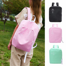Fasion Canvas Bag Vertical Square Printing Twinset Backpack Laptop Bag Canvas Backpack School Bags For Teenagers Mochila ELY