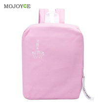 Fasion Canvas Bag Vertical Square Printing Twinset Backpack Laptop Bag Canvas Backpack School Bags For Teenagers Mochila ELY