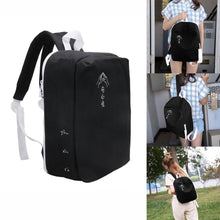 Fasion Canvas Bag Vertical Square Printing Twinset Backpack Laptop Bag Canvas Backpack School Bags For Teenagers Mochila ELY