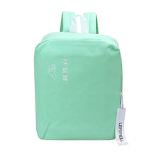 Fasion Canvas Bag Vertical Square Printing Twinset Backpack Laptop Bag Canvas Backpack School Bags For Teenagers Mochila ELY