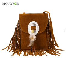 Fasion Korean Suede Retro Tassels Women Bag Shoulder Crossbody Women Messenger Bags Handbag Bolsa Feminina sac a main 1STL ELY